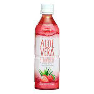 Visvita Aloe Vera Drink, Strawberry, 1.5 L