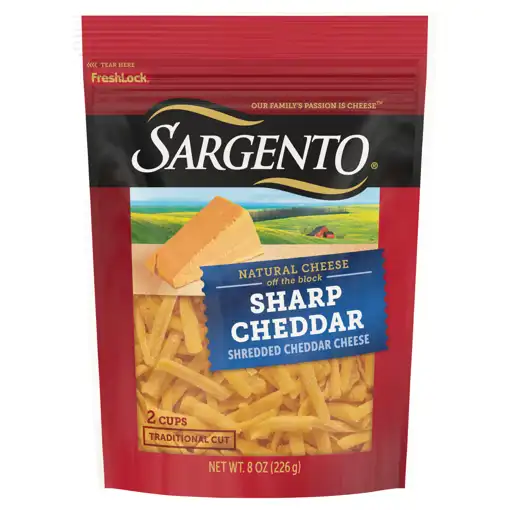Essential Everyday Cheese, Extra Sharp Cheddar 8 oz, Cheddar