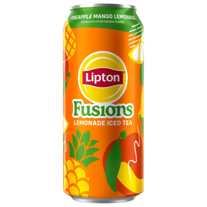 Lipton Lemonade Iced Tea, Pineapple Mango Lemonade, 16 fl oz (1 pt) 473 ml