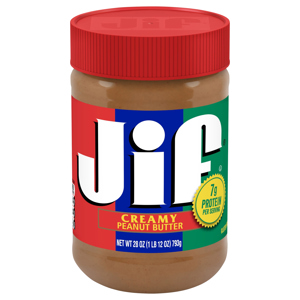 Jif Creamy Peanut Butter, 28 oz (1 lb 12 oz) 793 g