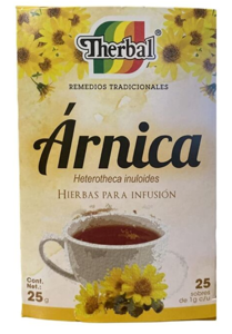 Therbal Árnica Infusion Herbs Tea, 25 ct