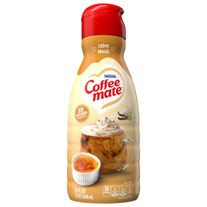COFFEE-MATE Nestle Creme Brulee Liquid Coffee Creamer 32 fl oz.