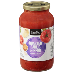 Essential Everyday Pasta Sauce, Roasted Garlic & Herb, 24 oz (1 lb 8 oz) 680 g