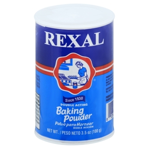 Rexal Baking Powder, Double Acting, 3.5 oz (100 g)