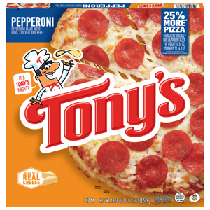 Tony's Pepperoni Pizza, 18.56 oz (1 lb 2.56 oz) 526 g