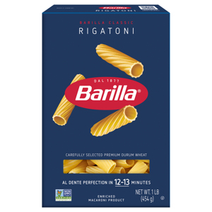 Barilla Rigatoni, 1 lb (454 g)