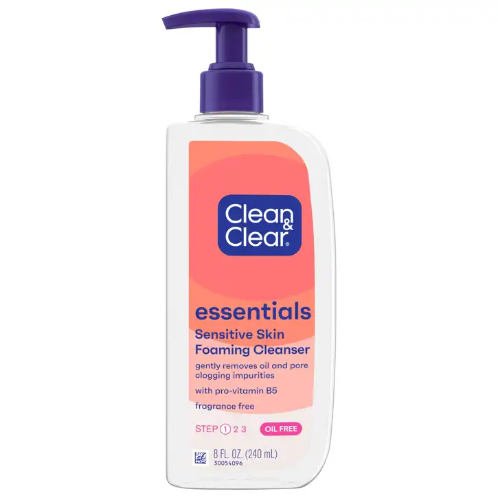 Welcome – Walworth – Clean & Clear Foaming Cleanser, Sensitive