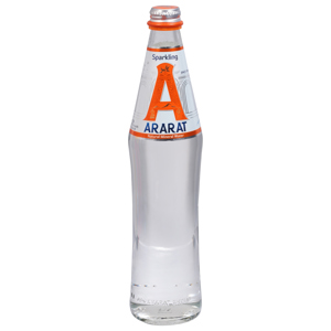 Ararat Mineral Water, Sparkling, Natural, 600 ml (20.3 fl oz) 1.3 pt