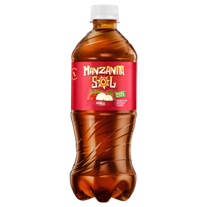 Manzanita Sol Soda, Apple, 20 fl oz (1.25 pt) 591 ml
