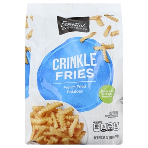 Essential Everyday Fries, Crinkle, 32 oz (2 lb) 907 g