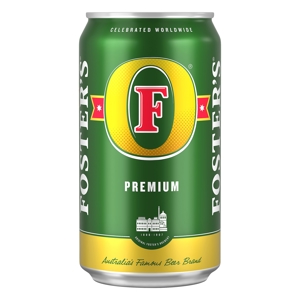 Foster's Beer, Premium Ale, 25.4 fl oz (750 ml) one pint 9.4 fl oz