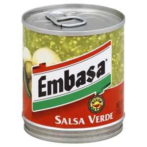 Embasa Salsa, Verde, Medium, 7 oz (198 g)