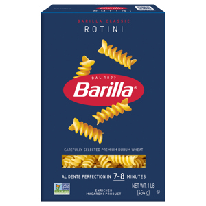 Barilla Rotini, 1 lb (454 g)