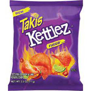 Takis Extreme Fuego Potato Chips, 2.5 oz (71 g)