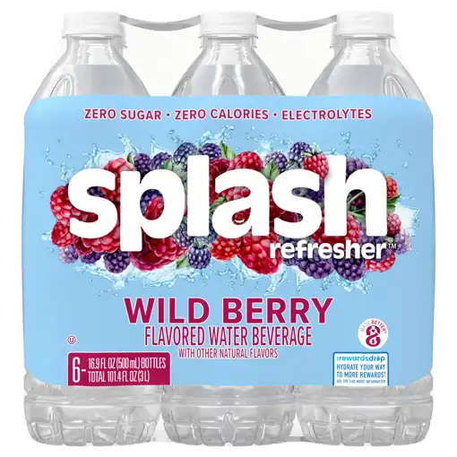 Welcome – #25 Metairie – Splash Refresher Wild Berry Water