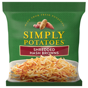 Simply Potatoes Hash Browns, Shredded, 20 oz (1 lb 4 oz) 567 g