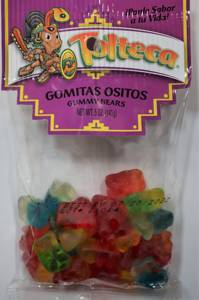 Tolteca Gomitas Ositos, Gummy Bears, 4 oz