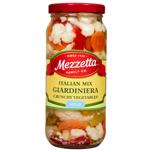 Mezzetta Giardiniera, Italian Mix, Mild, 16 fl oz (473 ml)