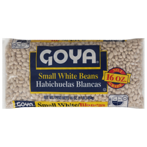 Goya White Beans, Small, 16 oz (1 lb) 454 g