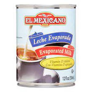 El Mexicano La Vaquera Evaporated Milk, 12 fl oz