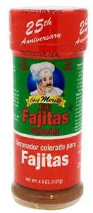 CHEF MERITO SEASONING, RED FAJITAS, HOT PICOSO, 4.5 OZ (127 G)