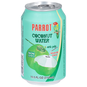 Parrot Coconut Water, with Pulp, 11.5 fl oz