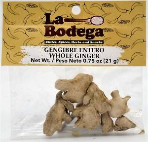 La Bodega Whole Ginger 0.7z Gengibre