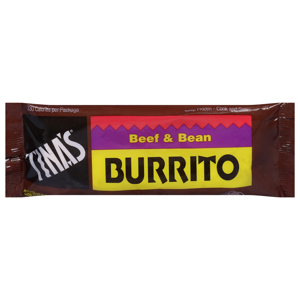 TINA'S BURRITO, BEEF & BEAN, 4 OZ (113 G)