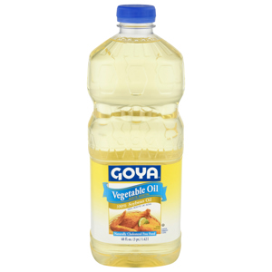 Goya 100% Soybean Oil Vegetable Oil, 48 fl oz (3 pt) 1.42 l