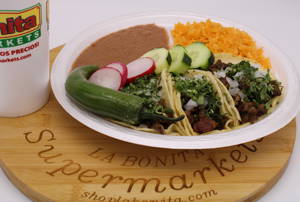 Combo 3 Tacos with Soda
