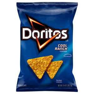 Doritos Cool Ranch Flavored Tortilla Chips, 9.25 oz (262.2 g)