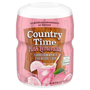Country Time Pink Lemonade Drink Mix, 19 oz (1 lb 3 oz) 538 g