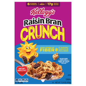 Raisin Bran Crunch Cereal, 15.4 oz (436 g)