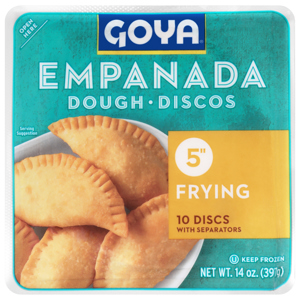 Goya Frying Discs 5 Inch Empanada, 10 discs [14 oz (397 g)]