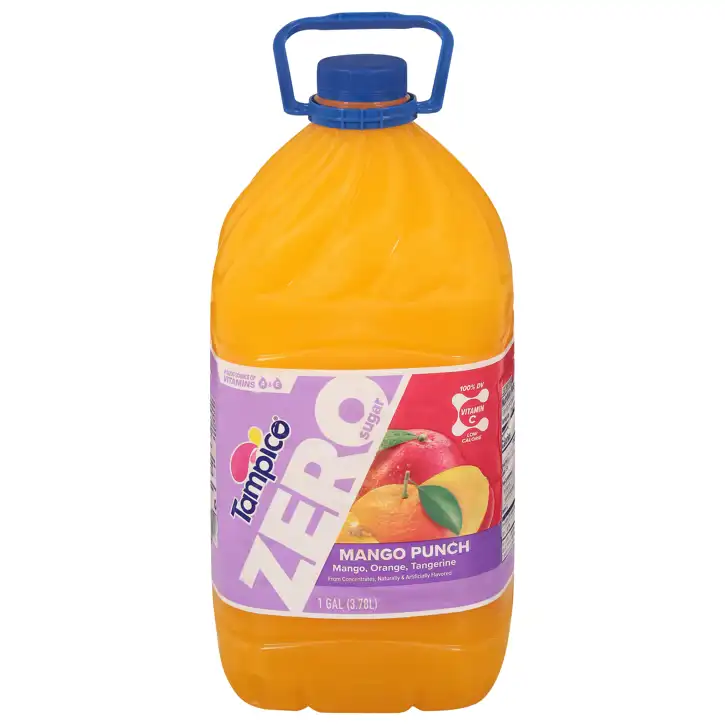 Tampico Zero Sugar Mango Punch, 1 Gal (3.78 L) | Mariana's