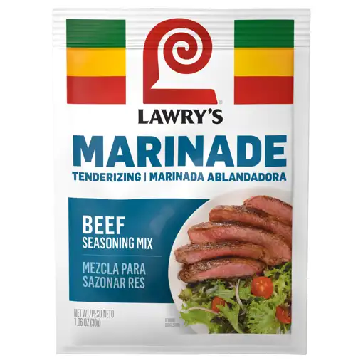 Lawry's Tenderizing Beef Marinade Spices Seasonings Mix, oz