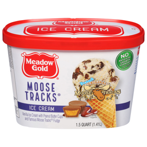 Meadow Gold Ice Cream, Moose Tracks, 1.5 qt (1.41 l)