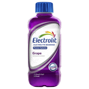 Electrolit Grape Electrolyte Beverage, 21 fl oz (1.3 pt) 625 ml