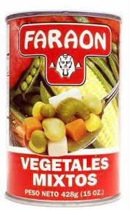 Faraon Vegetales Mixtos, 15 oz