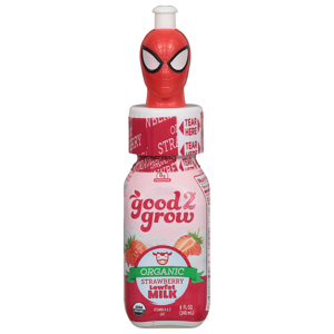 good2grow Milk, Lowfat, Organic, Strawberry, 8 fl oz (240 ml)