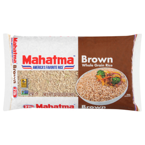 Mahatma Brown Whole Grain Rice, 32 oz (2 lb) 907 g