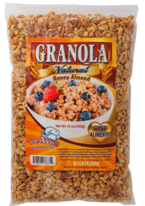 Bravo Granola Nat Hny Almnd 16z
