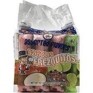 Fruti Fresca Assorted Bolis, 12 pack