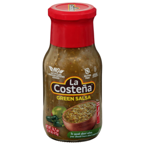 La Costena Medium Green Salsa, 16.7 oz (1.04 lb) 475 g
