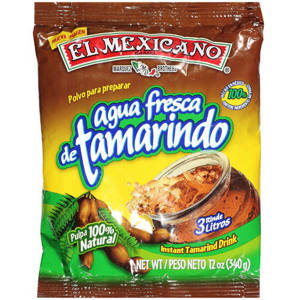 El Mexicano Agua Fresca de Tamarindo, Tamarind Drink Mix, 12 oz