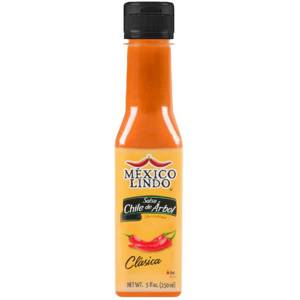 México Lindo Salsa Chile de Arbol, Hot Sauce, 5 fl oz