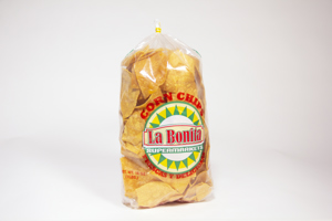 La Bonita corn tortilla chips/ Totopos- 1lb bag